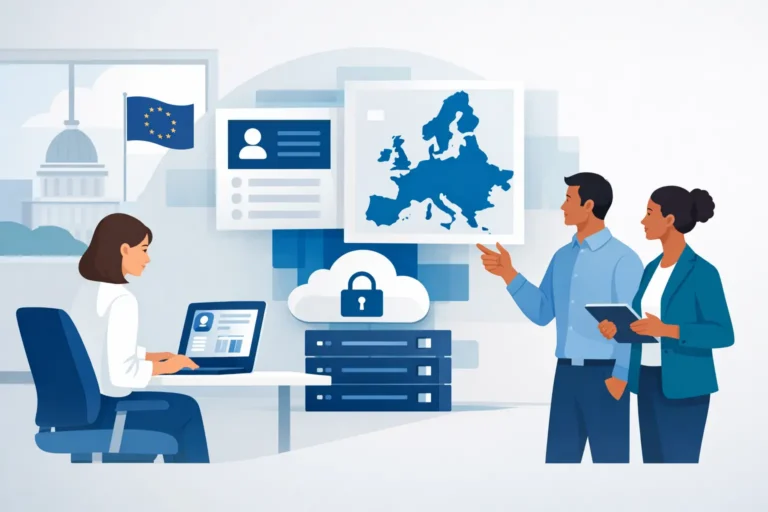 What is EU data residency in HR systems?